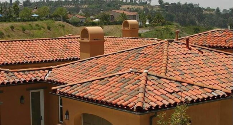 Tile roof Santa Cruz