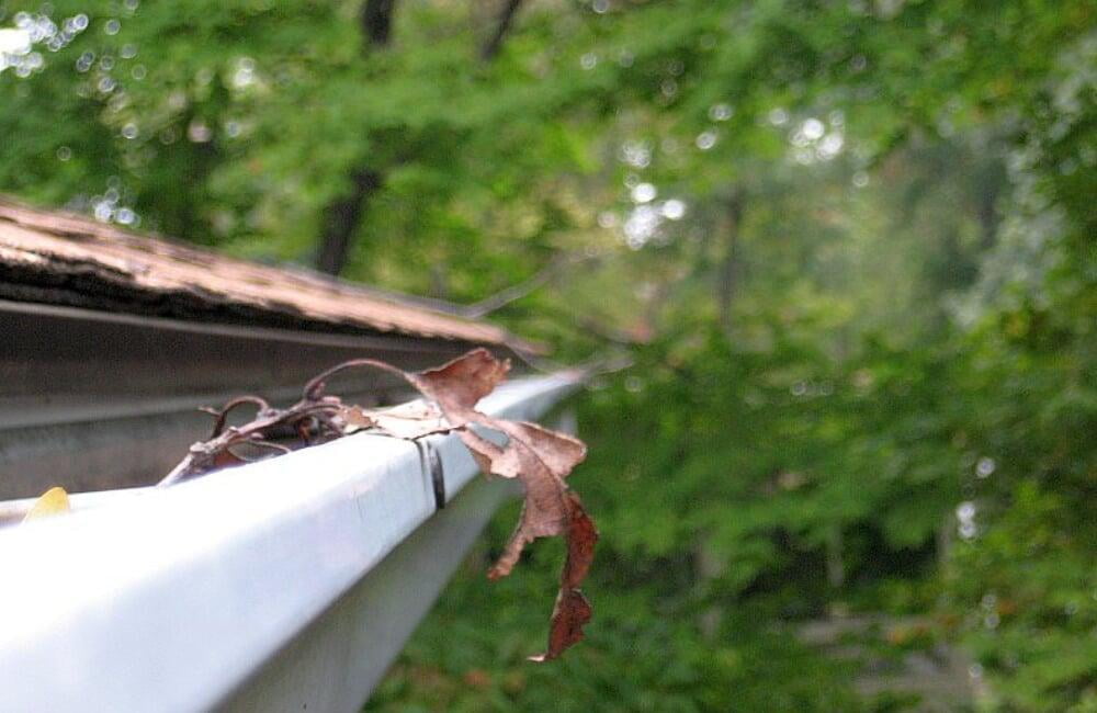 Cleaning gutters