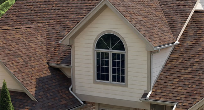 Composition shingle roofing