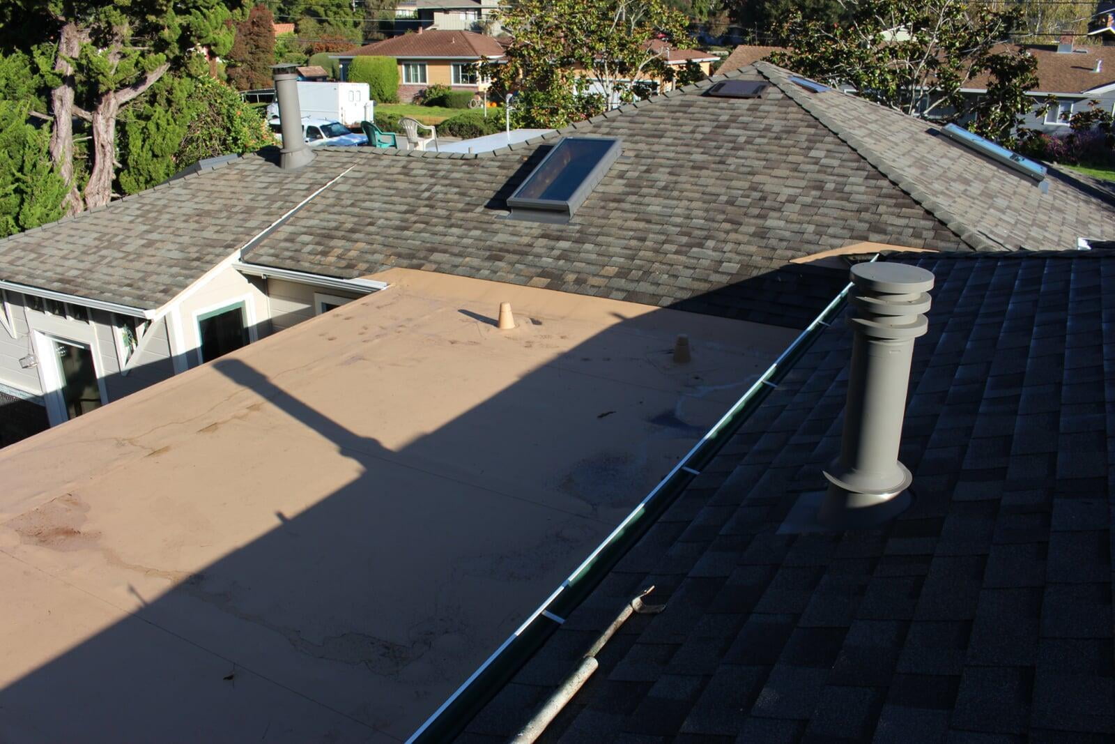 Composition IB residential re roof