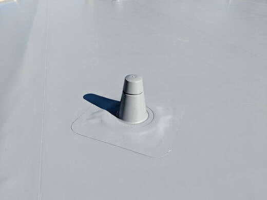 Flat re roof – IB 50 mil Grey