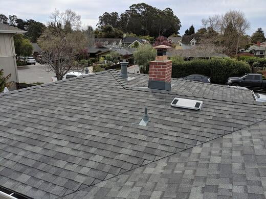 Composition roof, Residential