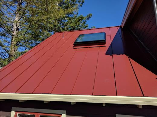 Metal roof