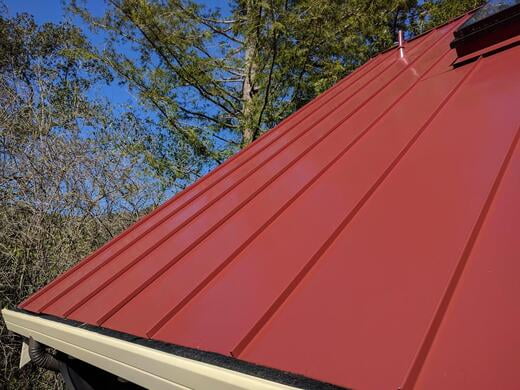 Metal roof